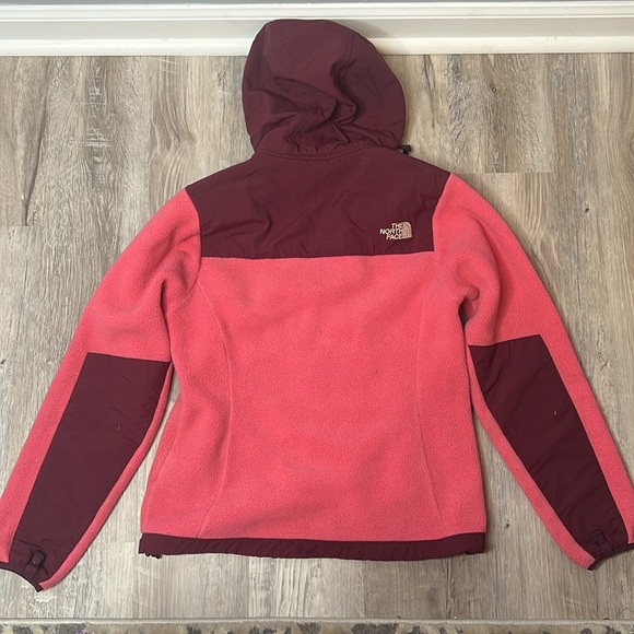 The North Face Womens Extra Small Denali Jacket Pink Maroon - Picture 8 of 11